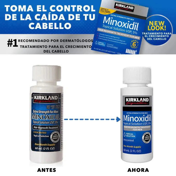 ¡Transforma Tu Cabello Hoy: Recupera Tu Melena con Nuestro Minoxidil Imparable!